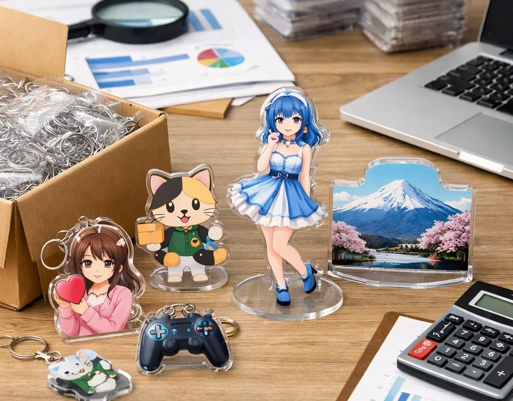 アクリルグッズ 100個 業者 比較｜初心者向け選び方とポイント