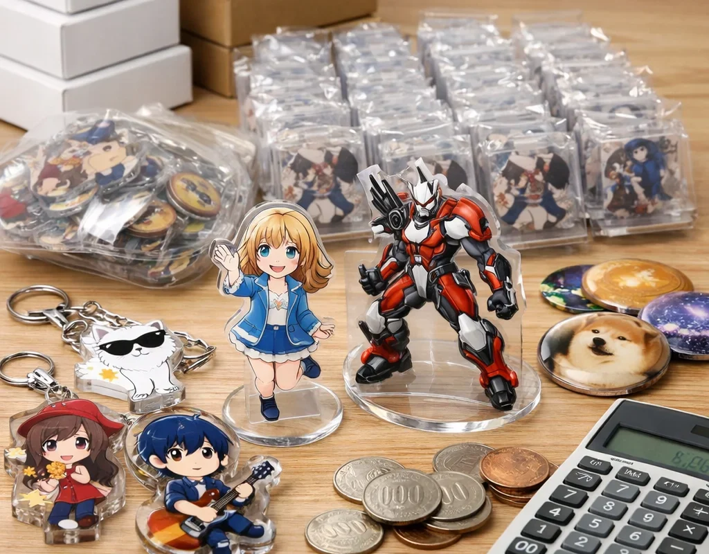 アクリルグッズ100個の相場価格を徹底解説！お得な購入法も紹介