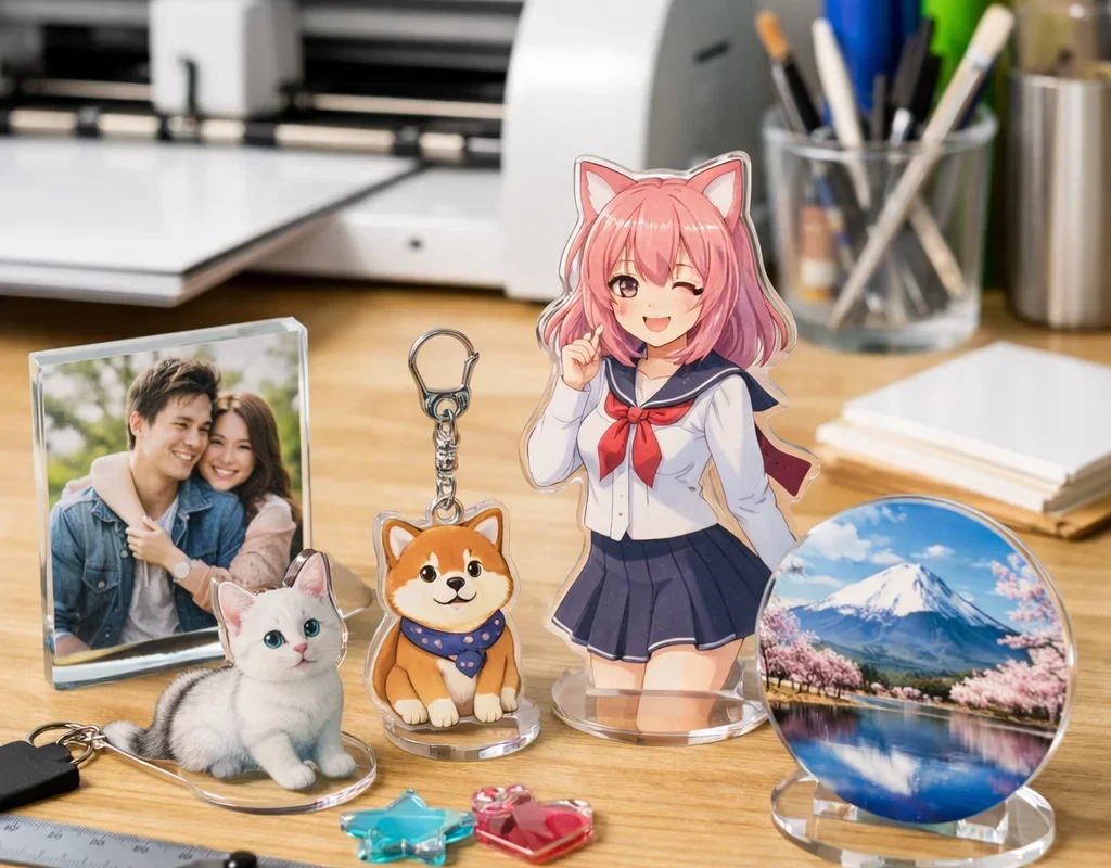 アクリルグッズを1個から注文可能な業者おすすめガイド