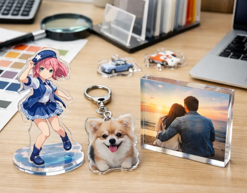 アクリルグッズ 1個から 業者比較！選び方とおすすめ業者のご紹介