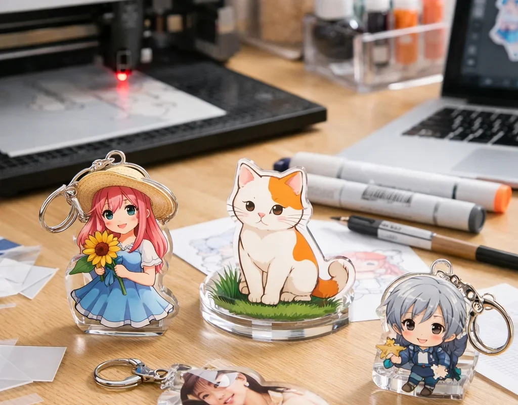 アクリルグッズサンプル作成方法：基礎から実践までの完全ガイド