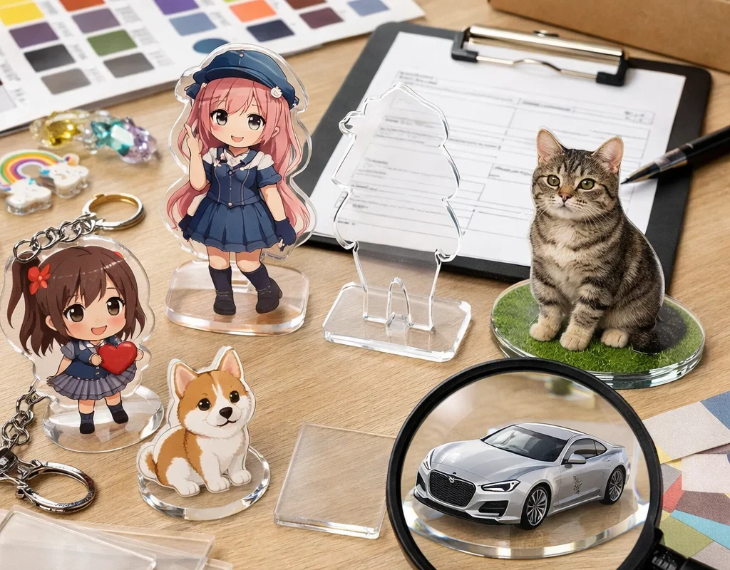 アクリルグッズのサンプル注文注意点｜成功する発注ガイド