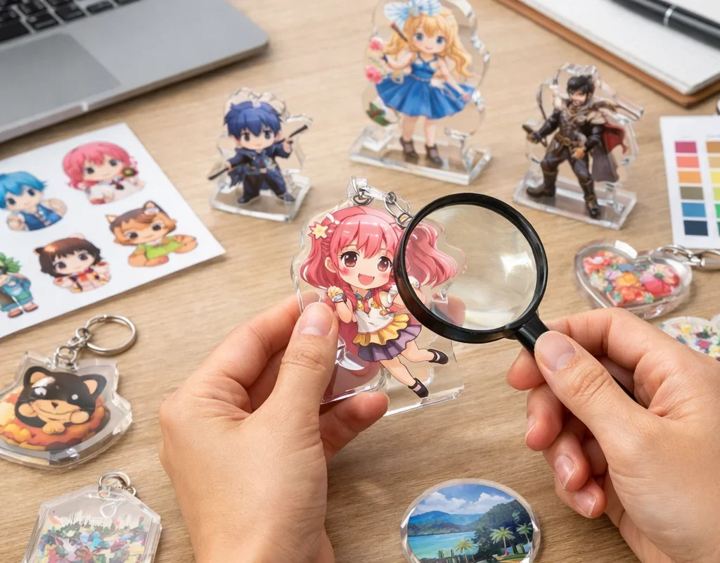 アクリルグッズサンプル確認ポイント：選び方と注意点を解説