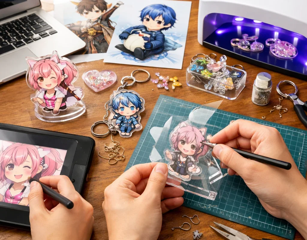 アクリルグッズの個人制作手順と作り方を徹底解説