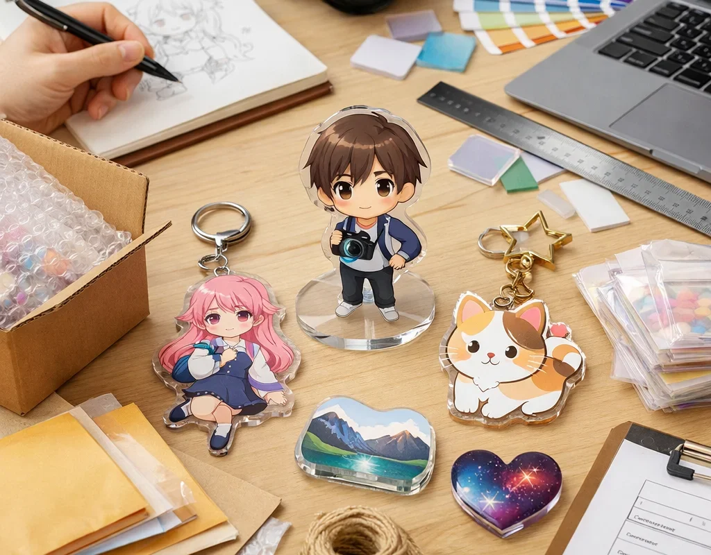 アクリルグッズ個人注文時の注意点とスムーズなプロセスガイド