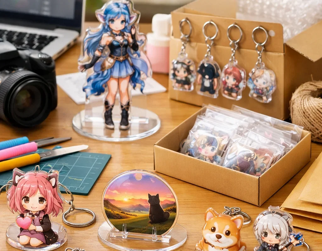 アクリルグッズの個人販売方法と成功のための秘訣