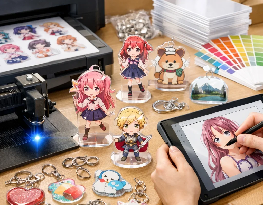 アクリルグッズ受注生産の仕組みとメリットを徹底解説