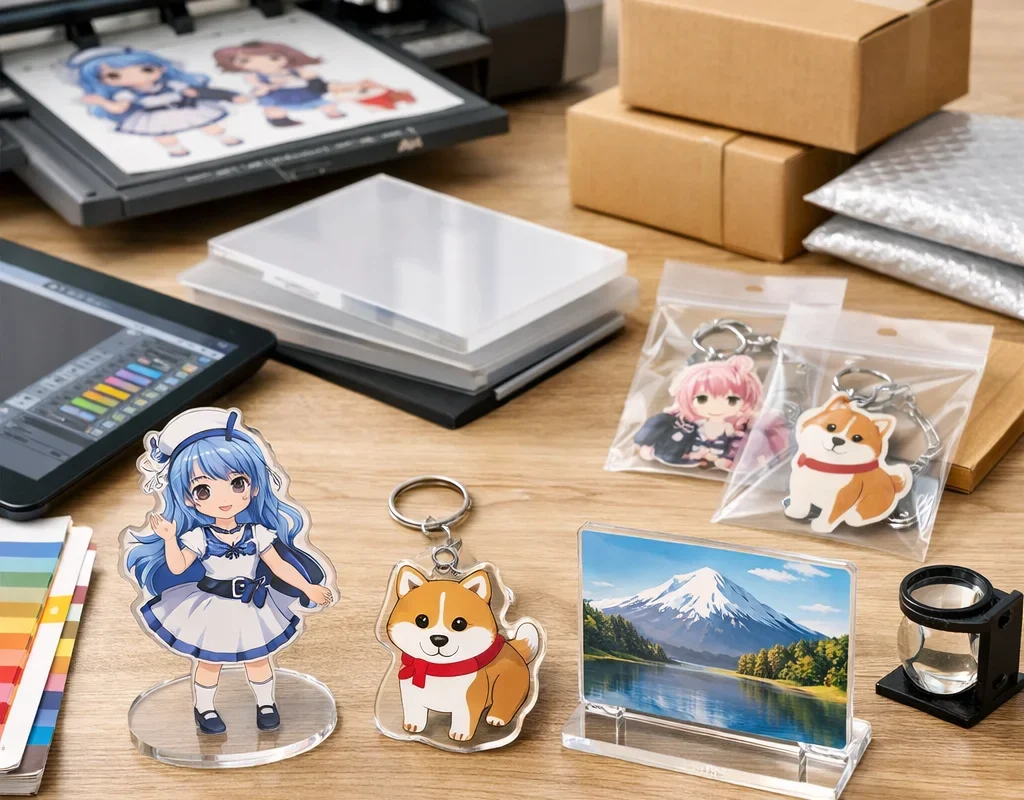 アクリルグッズの受注生産仕組み比較：選び方と成功事例