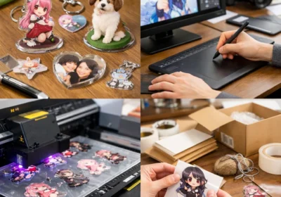 アクリルグッズ受注生産の方法と流れを徹底解説！