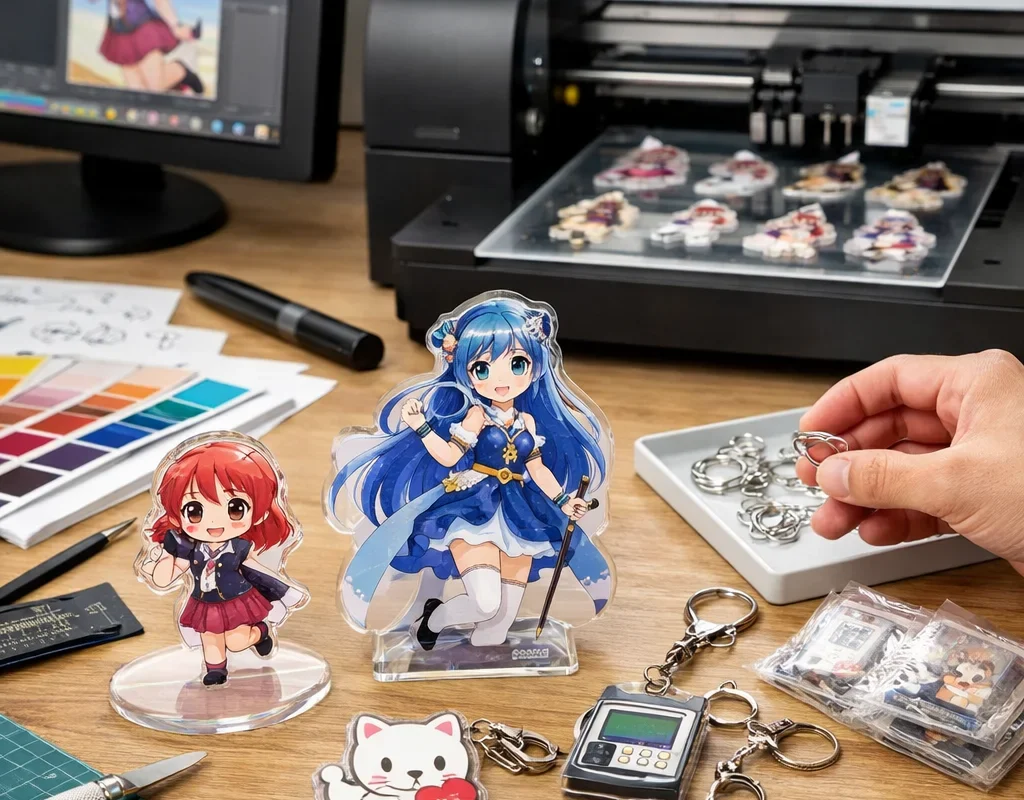 アクリルグッズ受注生産の流れと注意点を徹底解説！