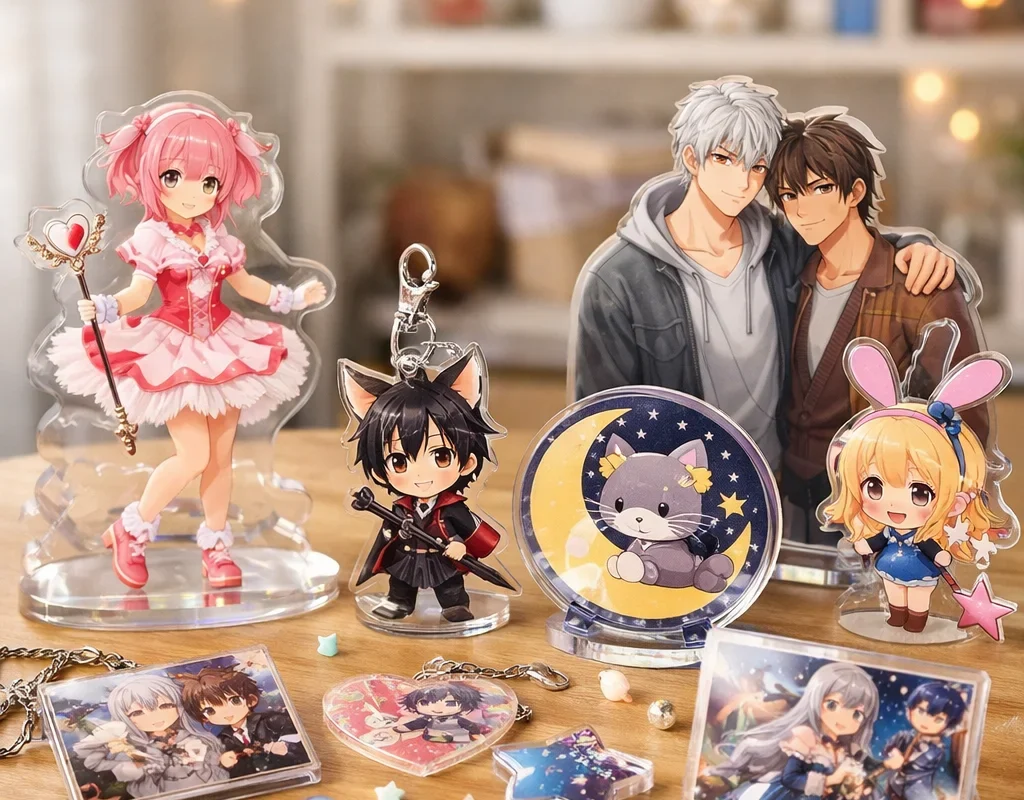 アクリルグッズ同人グッズおすすめ！初心者からプロまでの選び方ガイド