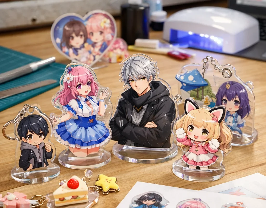アクリルグッズの同人グッズ作り方と魅力を徹底解説！