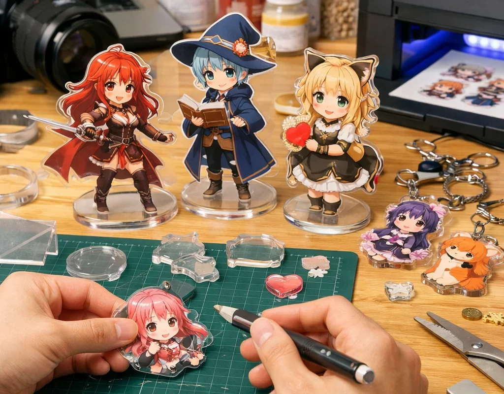 同人アクリルグッズの作り方とコツ：成功へのステップバイステップガイド