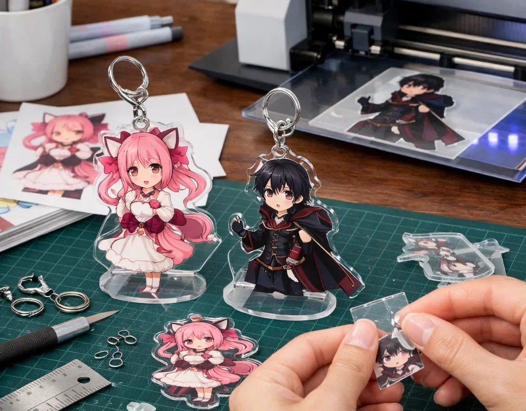 アクリルグッズ同人の作り方と手順：初心者向けガイド