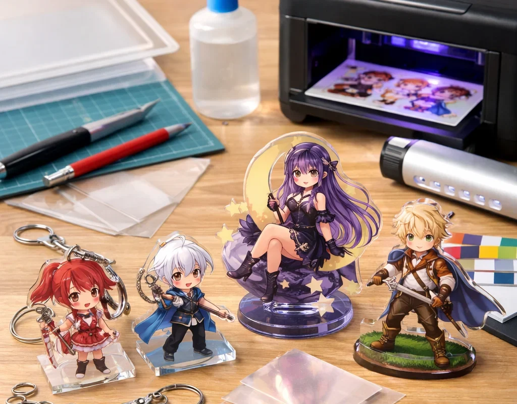 アクリルグッズ同人制作方法完全ガイド：初心者から成功の秘訣まで