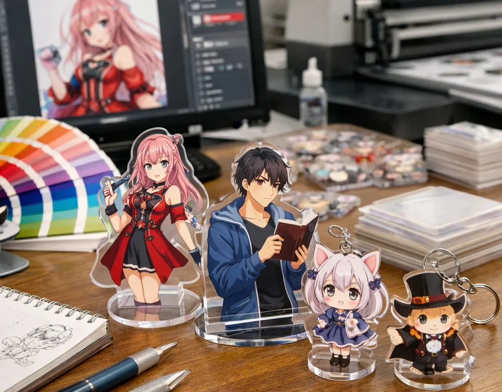 アクリルグッズ同人業者選び方ガイド：失敗しない製作の秘訣
