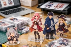 アクリルグッズの同人販売を始める方法と成功の秘訣