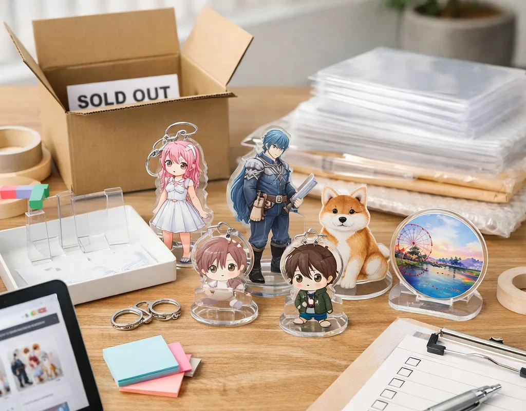 在庫なしのアクリルグッズのデメリットと効果的な対策とは