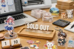 アクリルグッズ在庫なしのメリットと他商品との比較