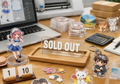 アクリルグッズ在庫なしのメリットと他商品との比較