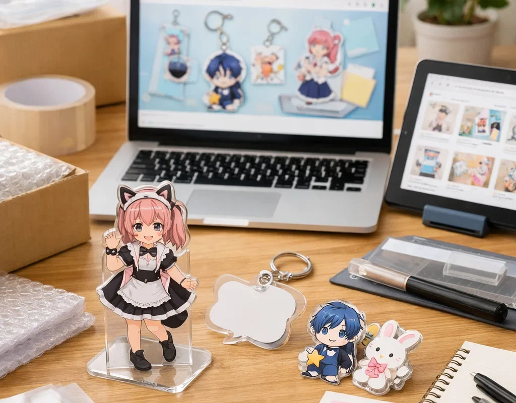 在庫なしのアクリルグッズ運用法：効果的な管理とプロモーション戦略