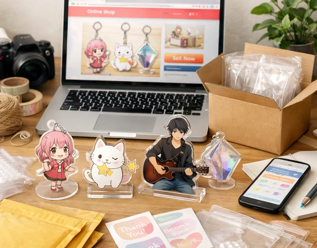 アクリルグッズ在庫なし販売方法：リスクなしで収益を上げるテクニック