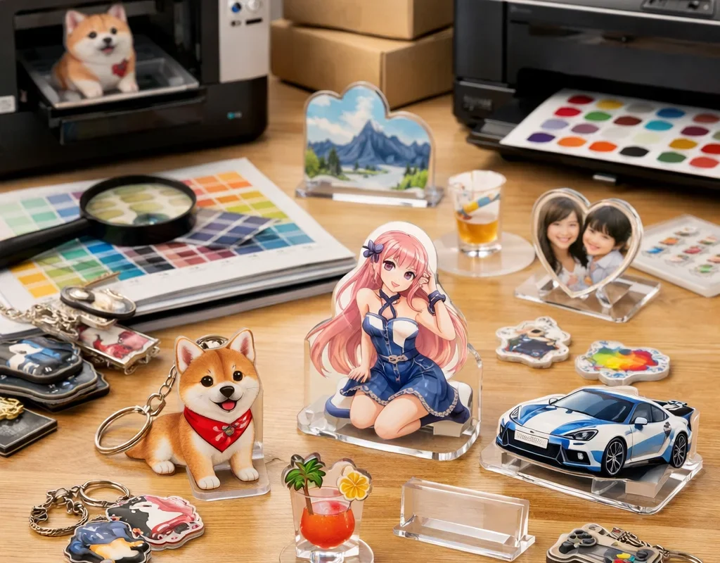 アクリルグッズ小ロット製作業者比較｜選び方とおすすめ業者