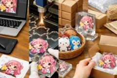 アクリルグッズ小ロット注文の流れと注意点を徹底解説