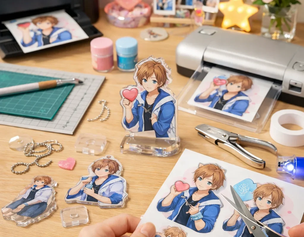 アクリルグッズ推し活自作手順！初心者でも楽しく作れる方法解説